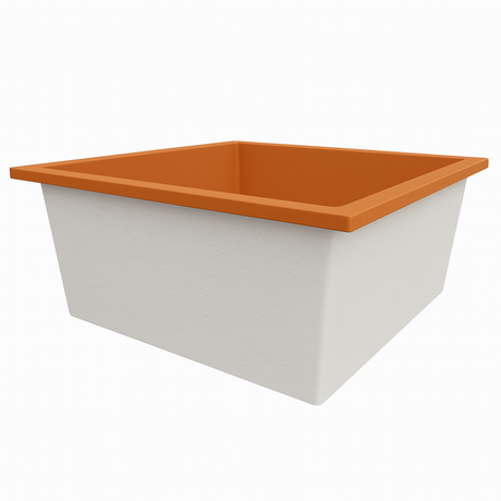 Deep Bathtub 1400 L x 1400 W x 600 Soaking Depth Handmade by Omnitub