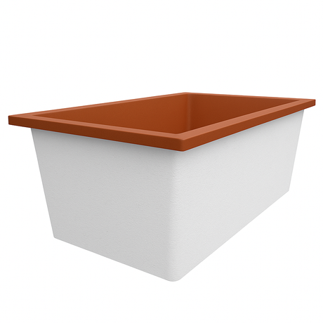 1900 L x 900 W x 625 H. Bain profond. Omnitub de luxe supplémentaire