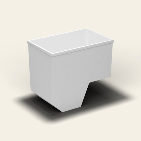 1100 x 700 Matte Seated Soaking Tub by Omnitub — ext3q [render:seated-matte-ext3q]