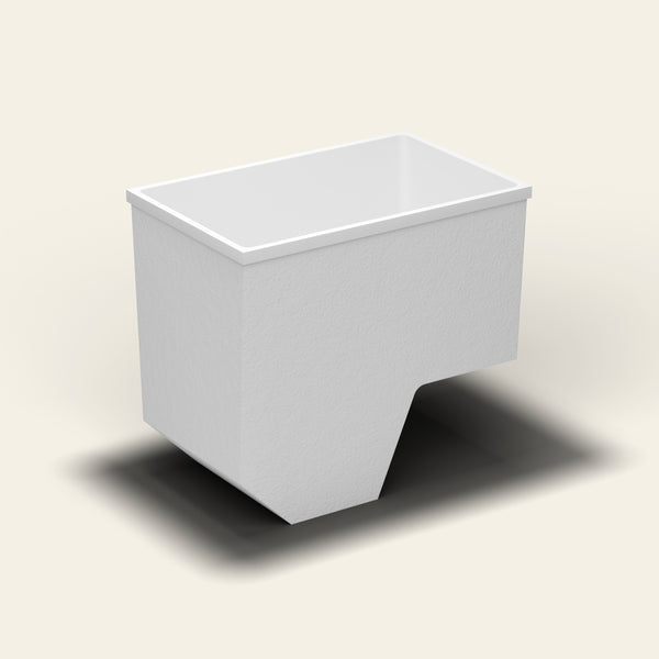 1100 x 700 Matte Seated Soaking Tub by Omnitub — ext3q [render:seated-matte-ext3q]