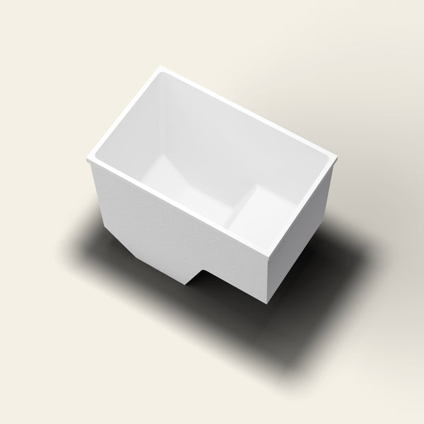 1100 x 700 Matte Seated Soaking Tub by Omnitub — highbird [render:seated-matte-highbird]