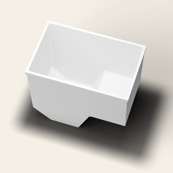 1100 x 700 Matte Seated Soaking Tub by Omnitub — lookin [render:seated-matte-lookin]