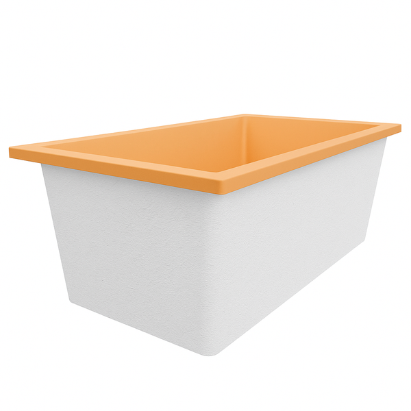 Omnitub Deluxe Plus 1800 x 800 handmade UK deep soaking tub 600mm depth rectangular - lifestyle setting 5