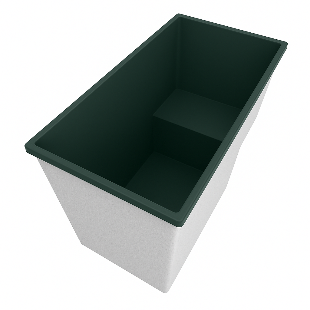 1495 x 800 Seated Soaking Tub – 1000mm Depth – Rectangular – Omnitub