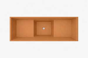 Baignoire à assise profonde 1100 L x 700 W x 1000 H Baignoire de trempage japonaise d'Omnitub