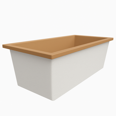 1900 L x 900 W x 625 H. Bain profond. Omnitub de luxe supplémentaire