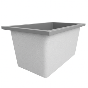 Omnitub 1250 x 750 Deep Soaking Bathtub – 600mm Internal Depth – Rectangular