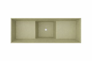 Baignoire à assise profonde 1100 L x 700 W x 1000 H Baignoire de trempage japonaise d'Omnitub