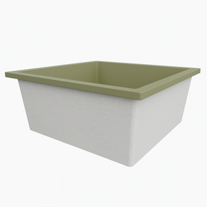 1400 L x 1400 W x 625 H. Bain profond. Omnitub Duo Extrême