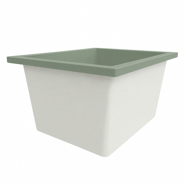 Omnitub Solo Extra 1150 x 900 handmade UK deep soaking tub 600mm depth rectangular - installed in bathroom 6