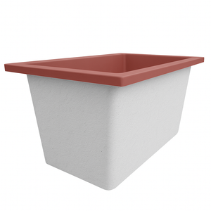 Omnitub 1250 x 750 Deep Soaking Bathtub – 600mm Internal Depth – Rectangular