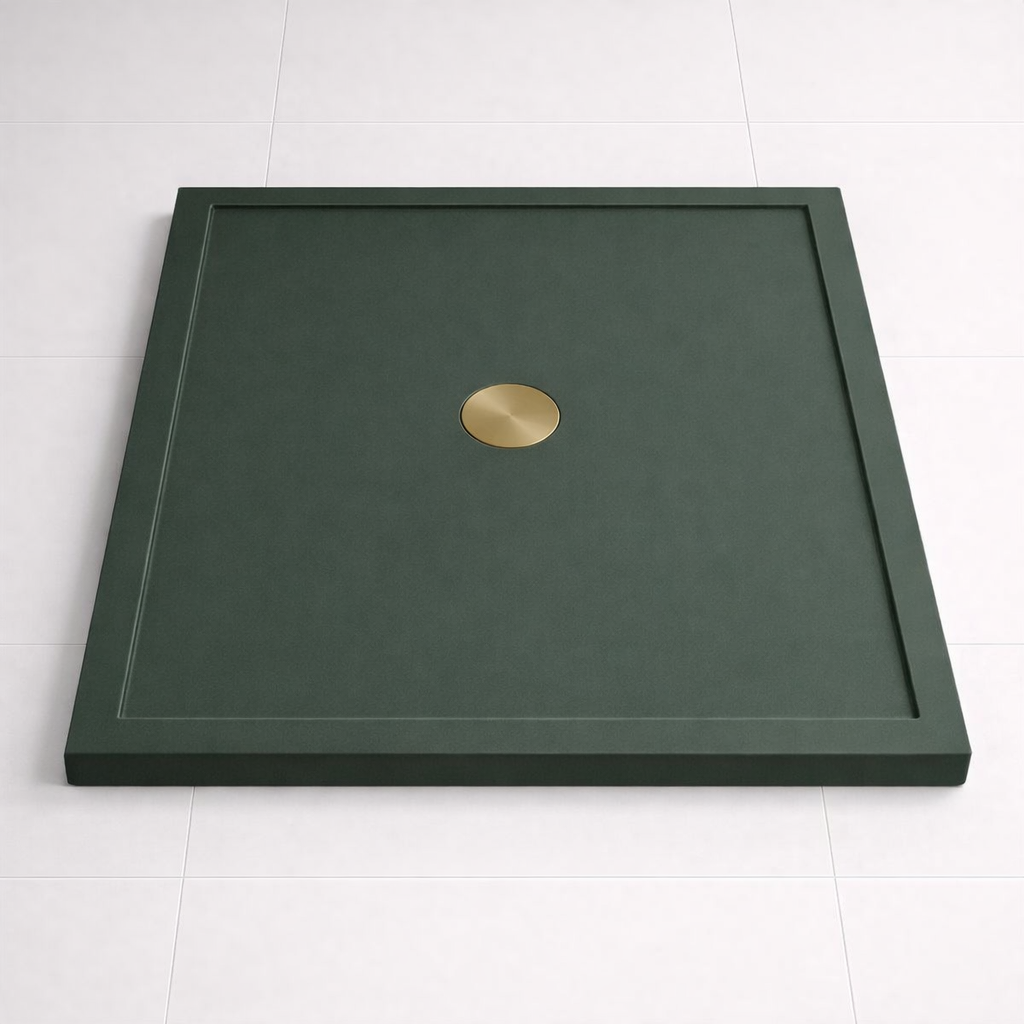 Omnitub 740 × 590 Rectangular Shower Tray – 35mm Slim Non-Slip - close-up detail 5