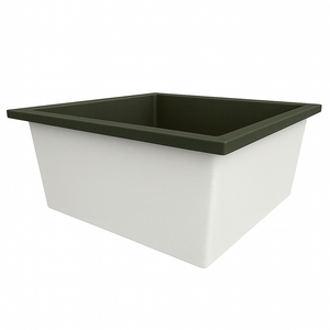 1400 L x 1400 W x 625 H. Bain profond. Omnitub Duo Extrême