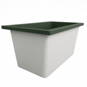 Omnitub 1250 x 750 Deep Soaking Bathtub – 600mm Internal Depth – Rectangular