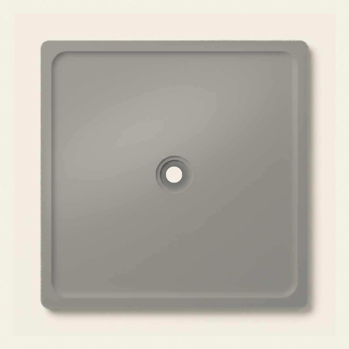 OMN-V5B Nimbus Grey — 1500 x 1500 shower tray