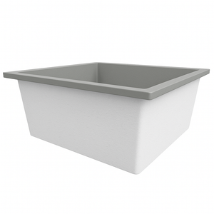 1400 L x 1400 W x 625 H. Bain profond. Omnitub Duo Extrême