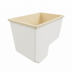 Deep Bathtub With Seat 1100 L x 700 W x 1000 Depth Handmade by Omnitub