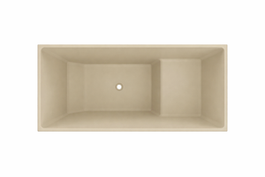 Baignoire à assise profonde 1100 L x 700 W x 1000 H Baignoire de trempage japonaise d'Omnitub