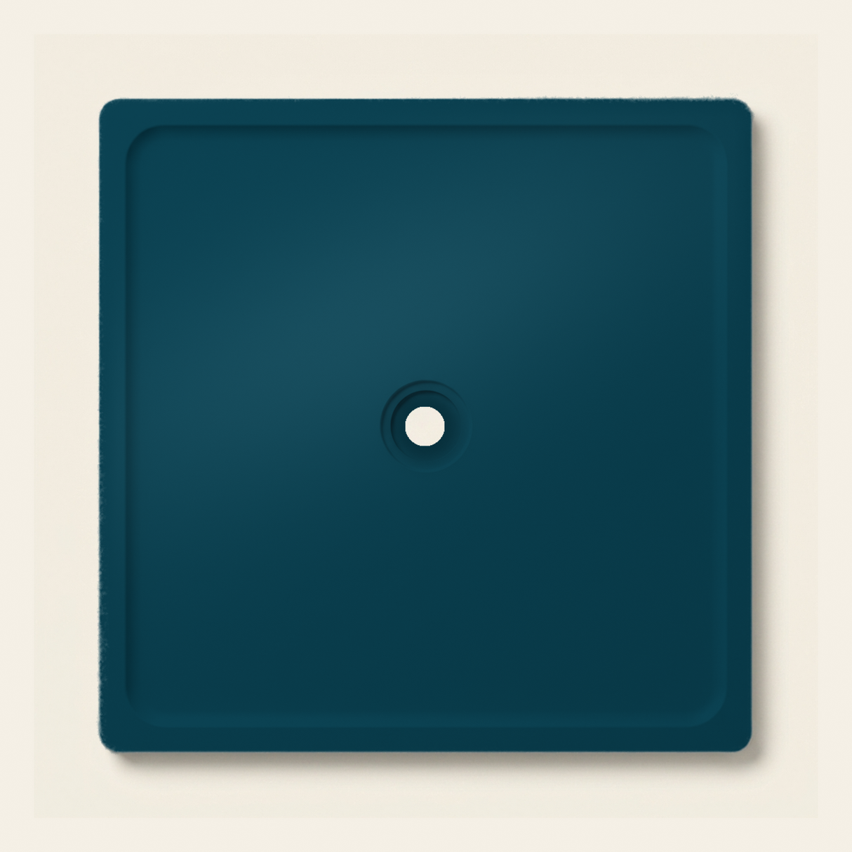 OMN-V5B Ocean Blue — 1500 x 1500 shower tray