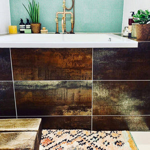 square deep bath