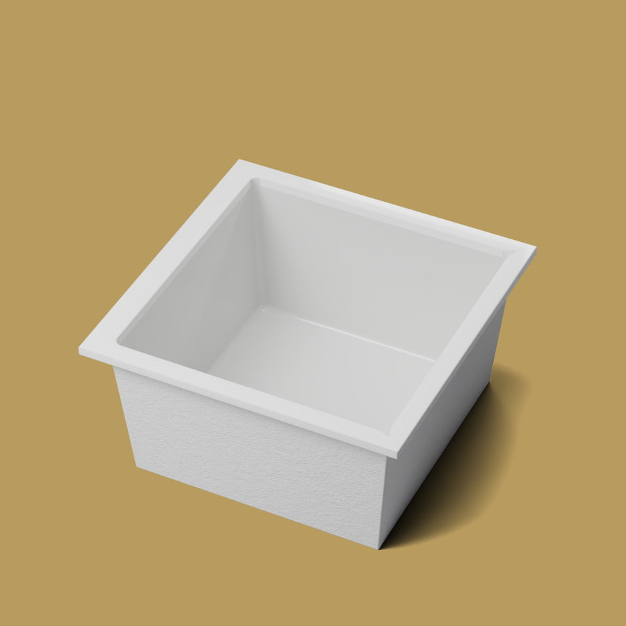1200 x 1200 Deep Soaking Tub – 600mm Depth – Square – Omnitub — hero