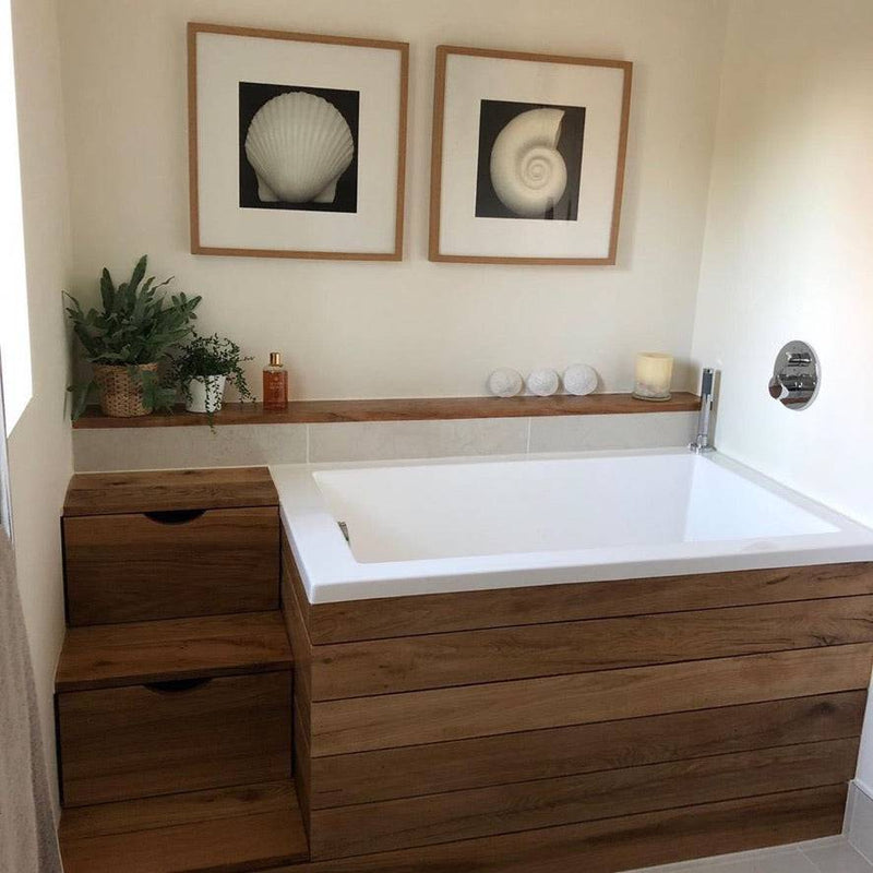 Omnitub Solo Plus 1250 x 750mm Small Rectangular Deep Bath