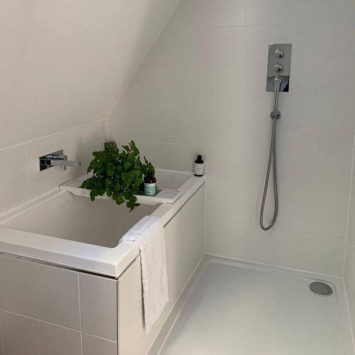 Omnitub 1250 x 750 Deep Soaking Bathtub – 600mm Internal Depth – Rectangular