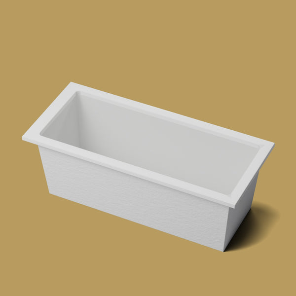 1700 x 750 Deep Soaking Tub – 600mm Depth – Rectangular – Omnitub — hero [render:hero:nofeet] [bg:brass]