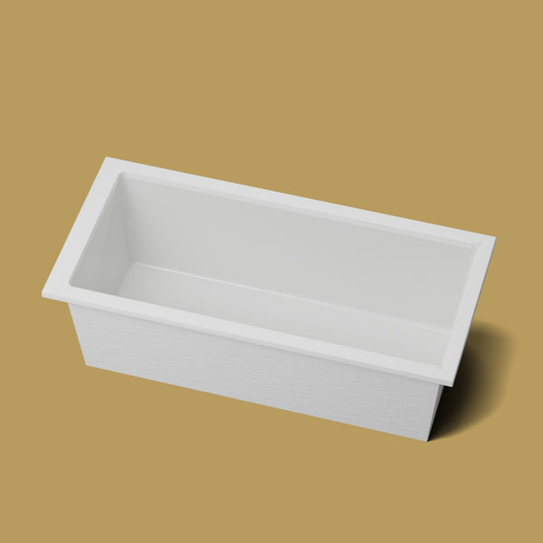 1900 x 900 Deep Soaking Tub – 600mm Depth – Rectangular – Omnitub — rim detail [render:rimdetail:nofeet] [bg:brass]