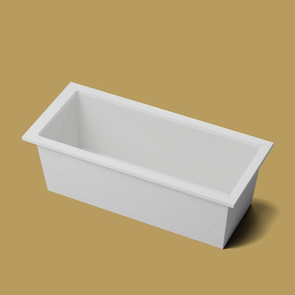 1800 x 800 Deep Soaking Tub – 600mm Depth – Rectangular – Omnitub — hero [render:hero:nofeet] [bg:brass]