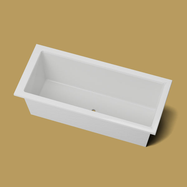 1800 x 800 Deep Soaking Tub – 600mm Depth – Rectangular – Omnitub — looking in [render:lookin:nofeet] [bg:brass]