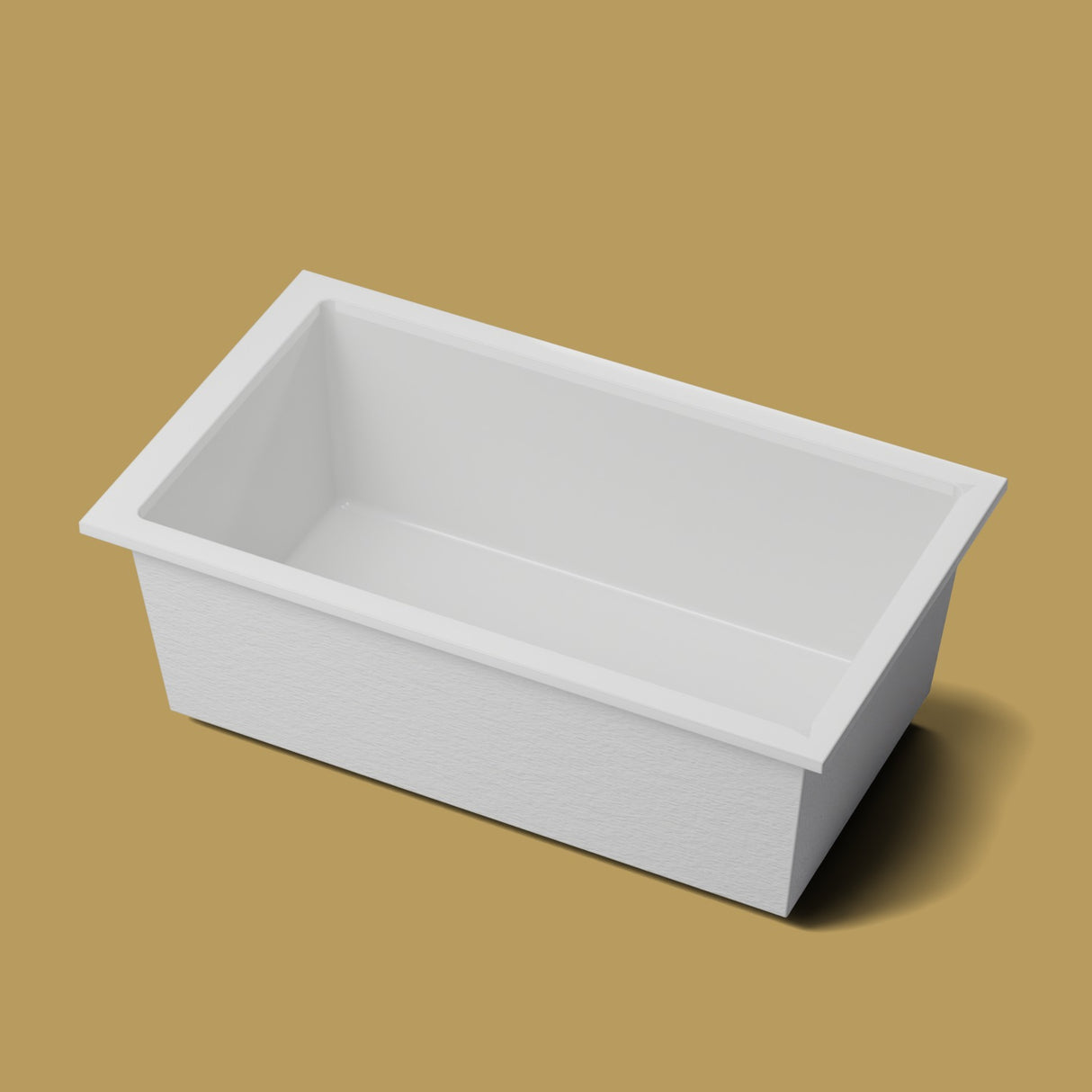 1800 x 1050 Deep Soaking Tub – 600mm Depth – Wide Rectangular – Omnitub — hero on the feet kit [render:hero:feet] [bg:brass]