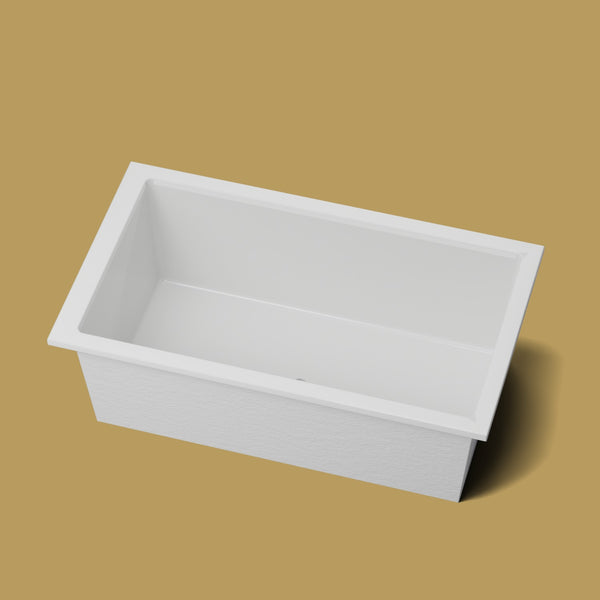 1800 x 1050 Deep Soaking Tub – 600mm Depth – Wide Rectangular – Omnitub — rim detail [render:rimdetail:nofeet] [bg:brass]