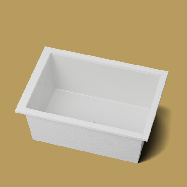 1500 x 1050 Deep Soaking Tub – 600mm Depth – Wide Rectangular – Omnitub — rim detail [render:rimdetail:nofeet] [bg:brass]