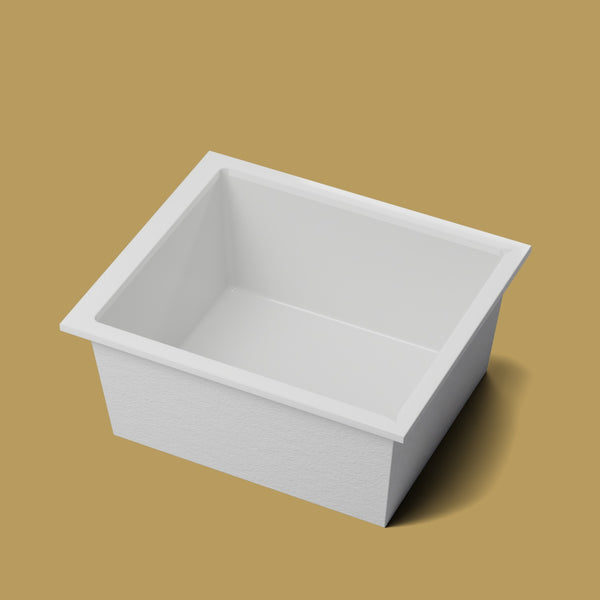 1400 x 1200 Deep Soaking Tub – 600mm Depth – Wide Rectangular – Omnitub — hero [render:hero:nofeet] [bg:brass]