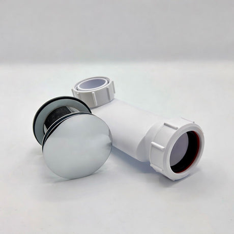 Push Down Waste No Overflow - Omnitub bathroom accessory - interior detail
