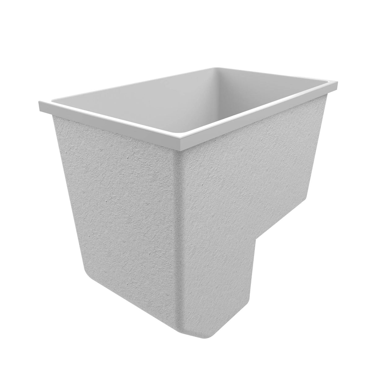 Deep Bathtub With Seat 1100 L x 600 W x 1000 Depth Handmade by Omnitub