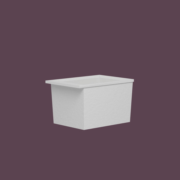 Omnitub Sheer – 1000 × 700 Deep Soaking Tub – 600mm Depth — low corner [render:lowcorner:nofeet] [bg:deepaub]