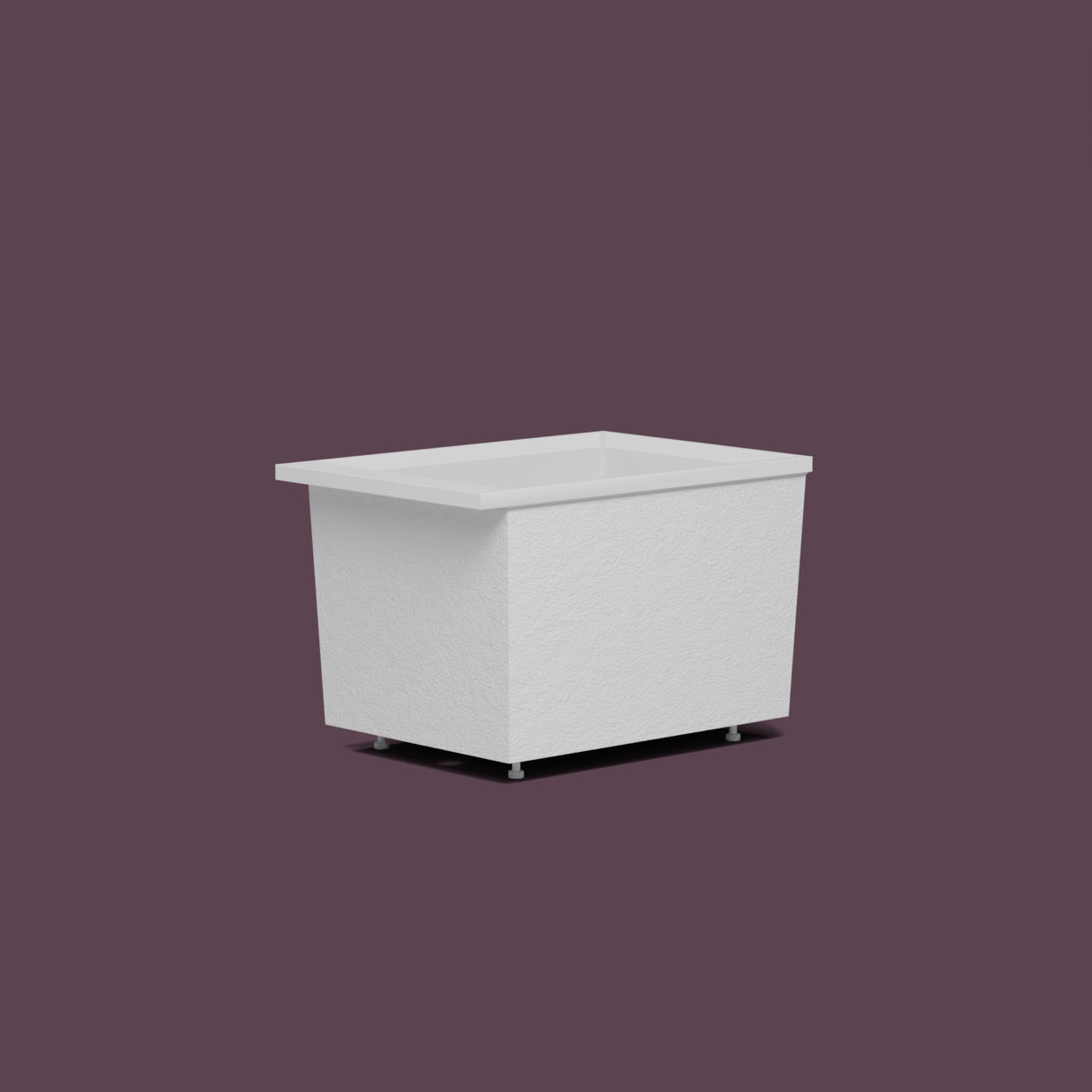 Omnitub Sheer – 1000 × 700 Deep Soaking Tub – 600mm Depth — low corner on the feet kit [render:lowcorner:feet] [bg:deepaub]