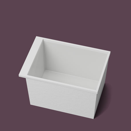 Omnitub Sheer – 1000 × 700 Deep Soaking Tub – 600mm Depth — rim detail [render:rimdetail:nofeet] [bg:deepaub]