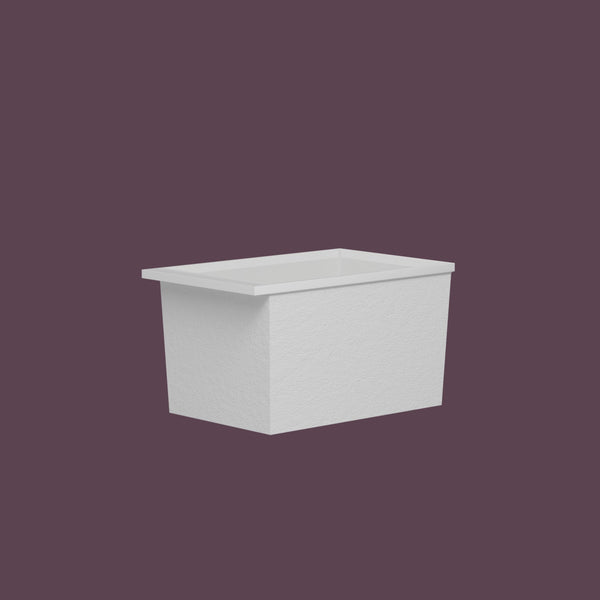 Omnitub Sheer – 1100 × 700 Deep Soaking Tub – 600mm Depth — low corner [render:lowcorner:nofeet] [bg:deepaub]