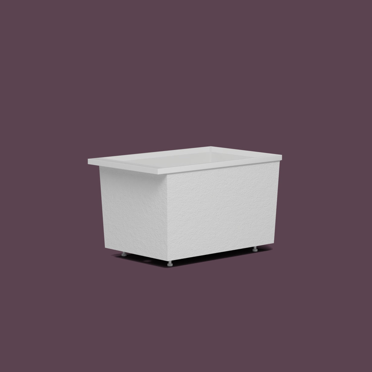 Omnitub Sheer – 1100 × 700 Deep Soaking Tub – 600mm Depth — low corner on the feet kit [render:lowcorner:feet] [bg:deepaub]