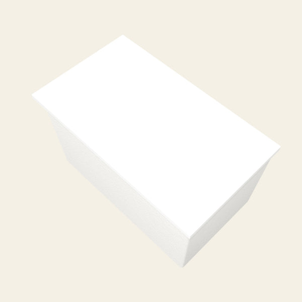 Omnitub Sheer 1200 deep soaking tub in white — Interior corner