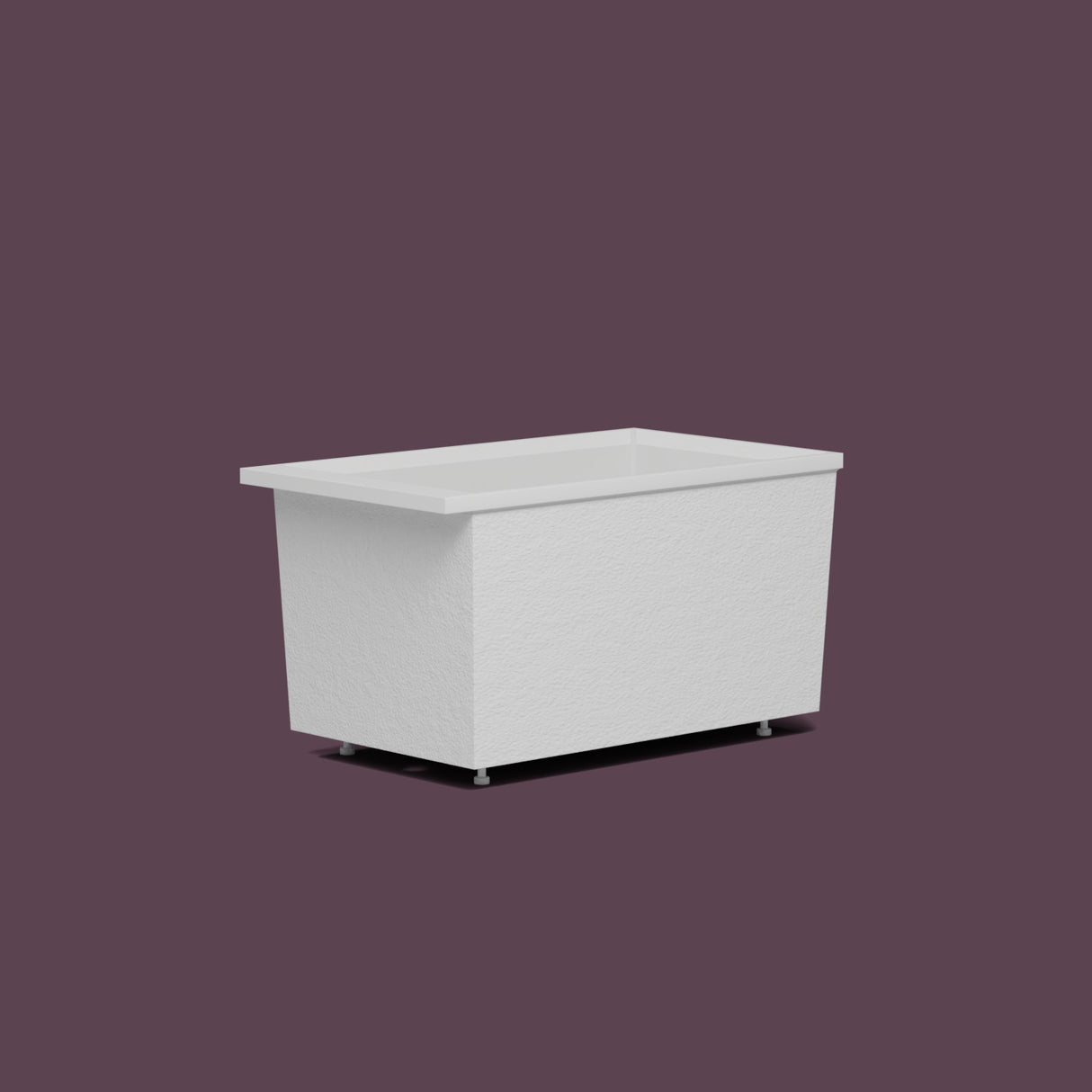 Omnitub Sheer – 1200 × 700 Deep Soaking Tub – 600mm Depth — low corner on the feet kit [render:lowcorner:feet] [bg:deepaub]