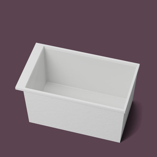 Omnitub Sheer – 1200 × 700 Deep Soaking Tub – 600mm Depth — rim detail [render:rimdetail:nofeet] [bg:deepaub]