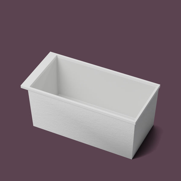 Omnitub Sheer 1400 – 1400 × 700 Deep Soaking Tub – 600mm Depth — hero [render:hero:nofeet] [bg:deepaub]