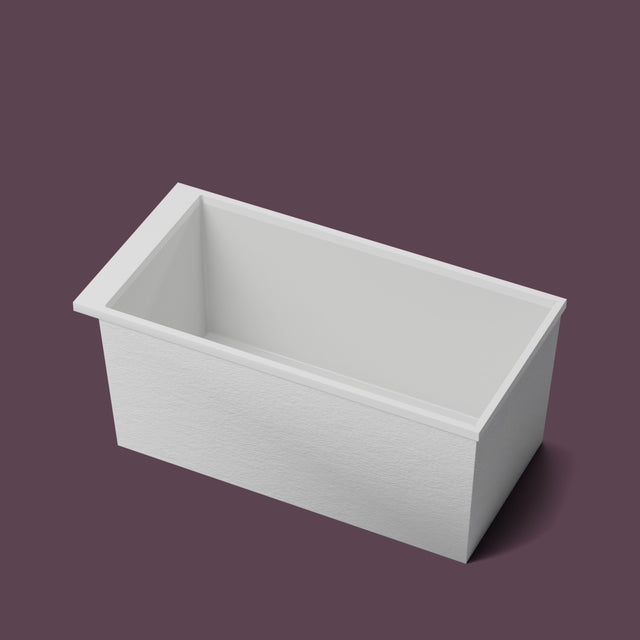 Omnitub Sheer 1400 – 1400 × 700 Deep Soaking Tub – 600mm Depth — hero [render:hero:nofeet] [bg:deepaub]