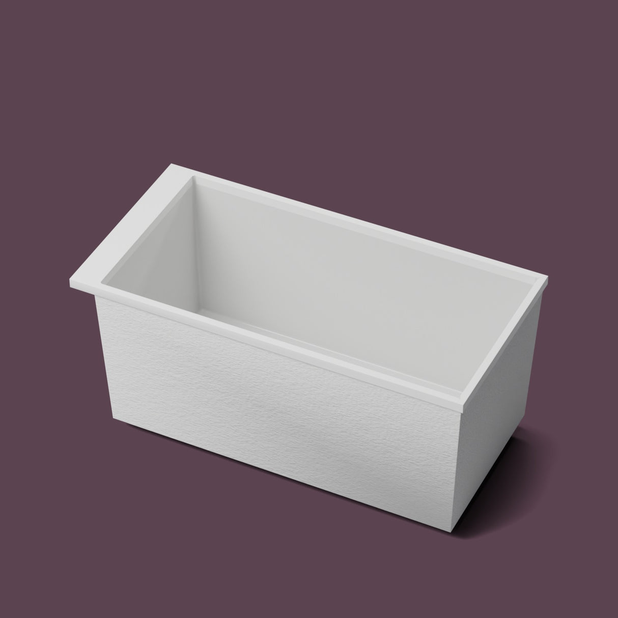 Omnitub Sheer 1400 – 1400 × 700 Deep Soaking Tub – 600mm Depth — hero on the feet kit [render:hero:feet] [bg:deepaub]