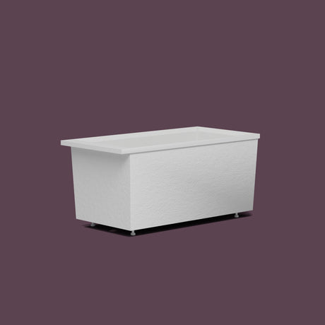 Omnitub Sheer 1400 – 1400 × 700 Deep Soaking Tub – 600mm Depth — low corner on the feet kit [render:lowcorner:feet] [bg:deepaub]