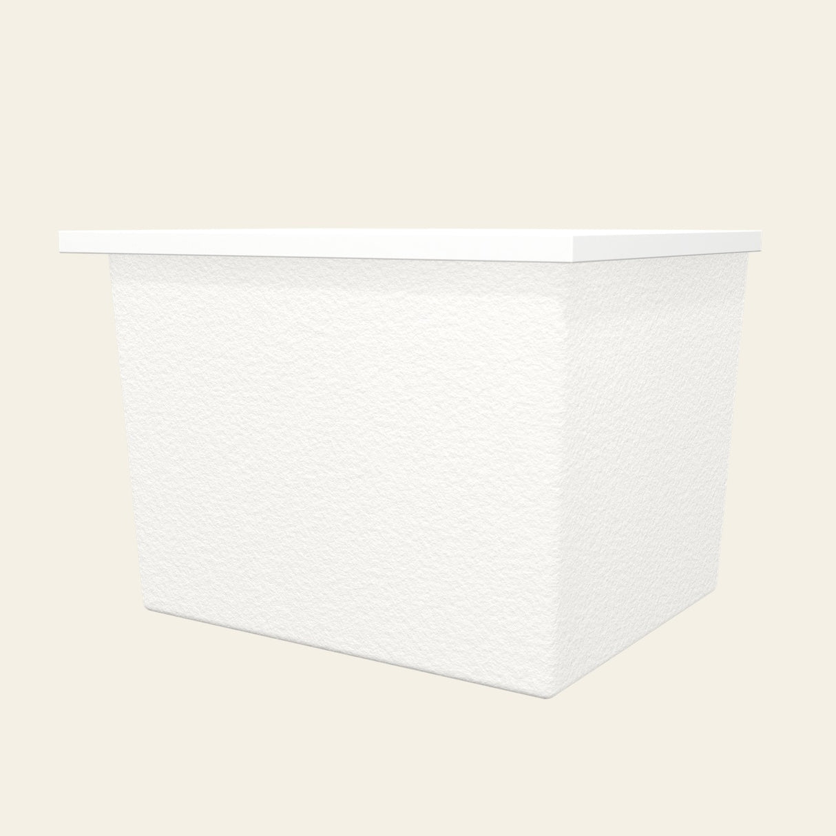 Omnitub Sheer 900 deep soaking tub in white — Low hero